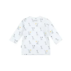 Feetje AOP Giraffe T-Shirt Lange Mouwen Wit Mt. 44