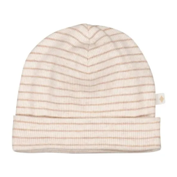 Feetje The Magic is in You Rib Muts - Streep - Mt. 1 - Taupe Melange