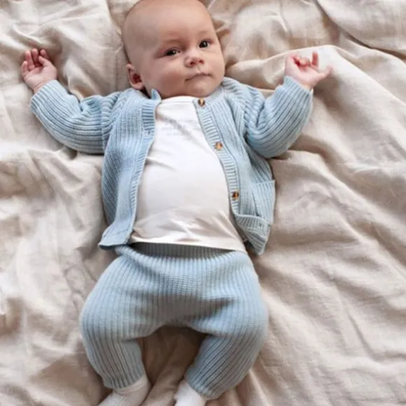 Feetje The Magic Is In You Vestje Gebreid - Maat 56 - Blauw