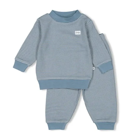 Feetje Wafel Pyjama - Mt. 62 - Ijsblauw