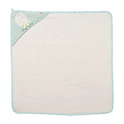 Fehn Badcape met Capuchon - Octopus - 80x80 cm