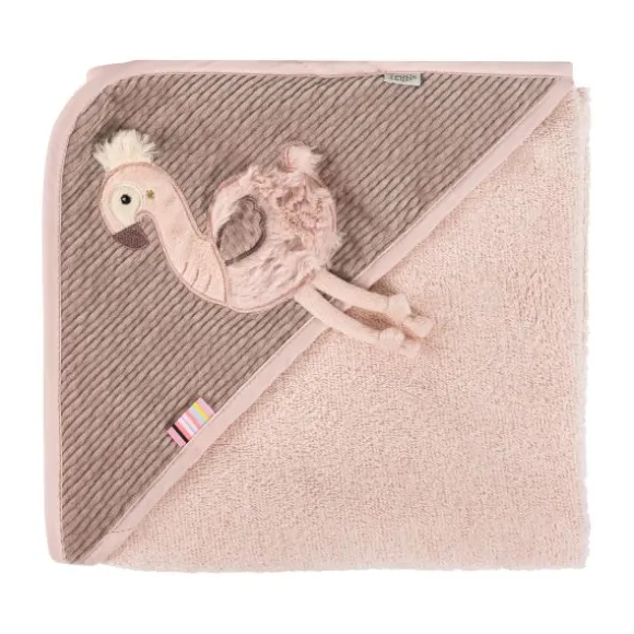 Fehn Badcape met Capuchon - Octopus - 80x80 cm