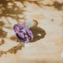 FRIGG Daisy Fopspeen - 6-18 Mnd - 2 Stuks - Latex - Violet Dream / Lilac