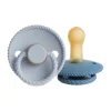 FRIGG Rope Fopspeen Ocean Blue / Powder Blue 6-18 Mnd 2 Stuks