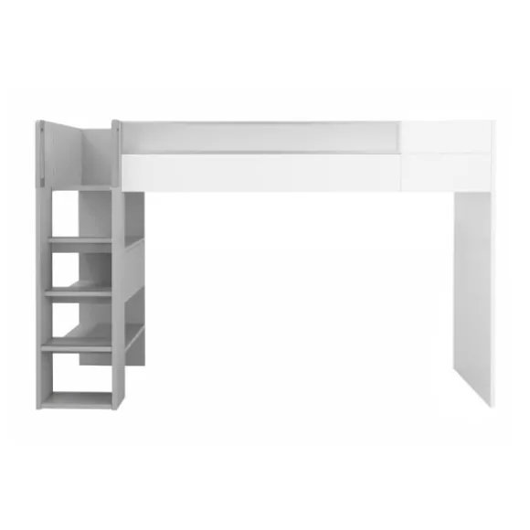 Gaultier Dimix Hoogslaper - 90 x 200 cm - Wit/Grijs