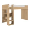 Gautier Dimix Hoogslaper - 90 x 200 cm - Gestructureerd Eikenhout