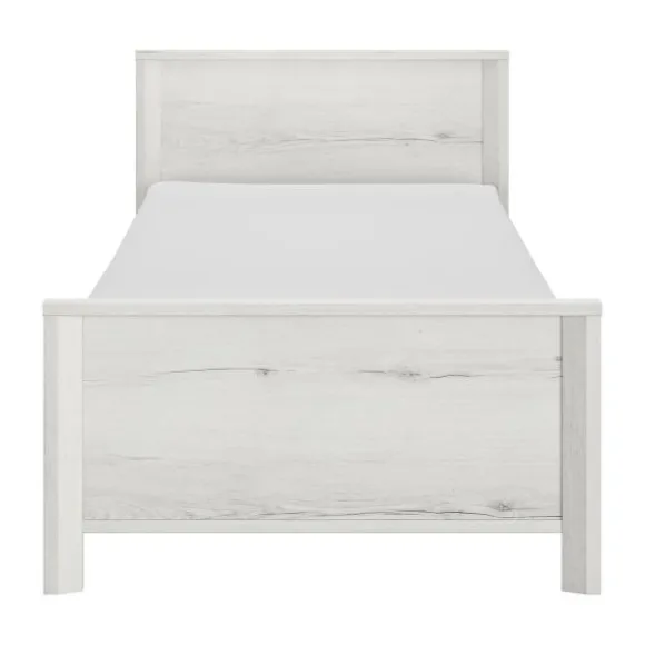 Gautier Lugano Bed - 90 x 200 cm - Artisan Eiken