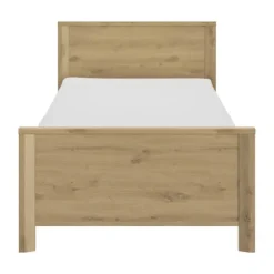 Gautier Lugano Bed - 90 x 200 cm - Artisan Eiken