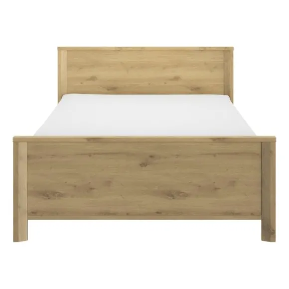 Gautier Lugano Bed - 120x200 cm - Artisan Eiken