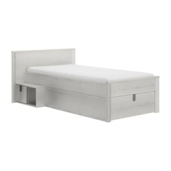 Gautier Lugano Laag Compact Bed - 90x200 cm - Artisan Eiken