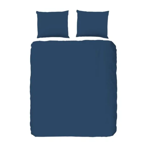 Good Morning Cotton Dekbedovertrek Denim 140 x 220 cm