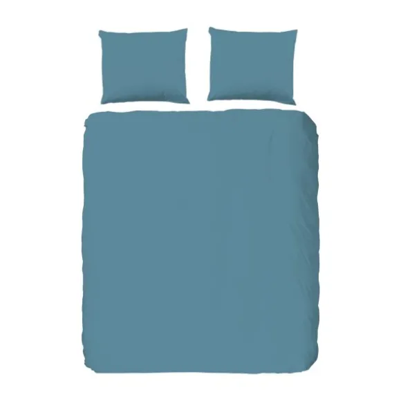 Good Morning Cotton Dekbedovertrek Denim 200 x 220 cm