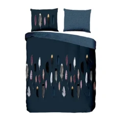 Good Morning Feathers Dekbedovertrek - 200 x 220 cm - Blue