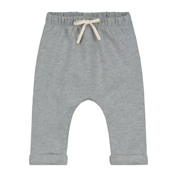 Gray Label Baby Pants - GOTS - Grey Melange - 3-6M