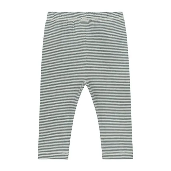 Gray Label Legging - Blue Grey / Cream - 0-3 Mnd