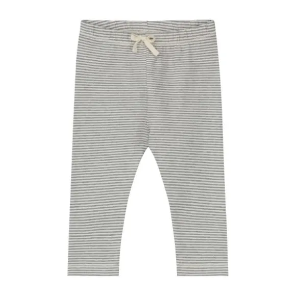 Gray Label Legging - Grey Melange / Cream - 6-9 Mnd