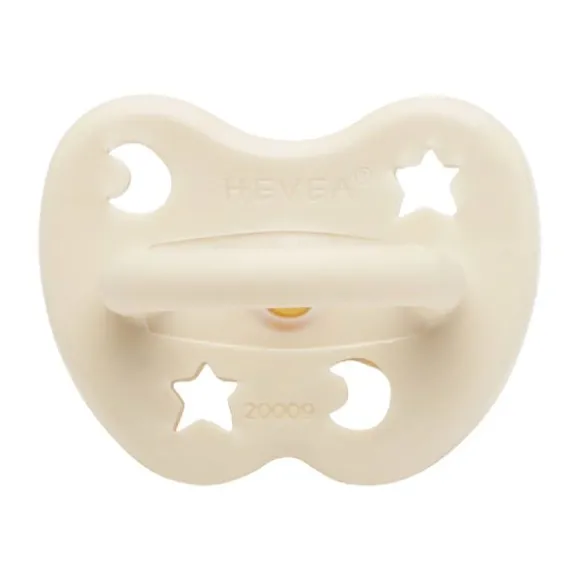 Hevea Fopspeen Orthodontisch Milky White 3-36 Mnd