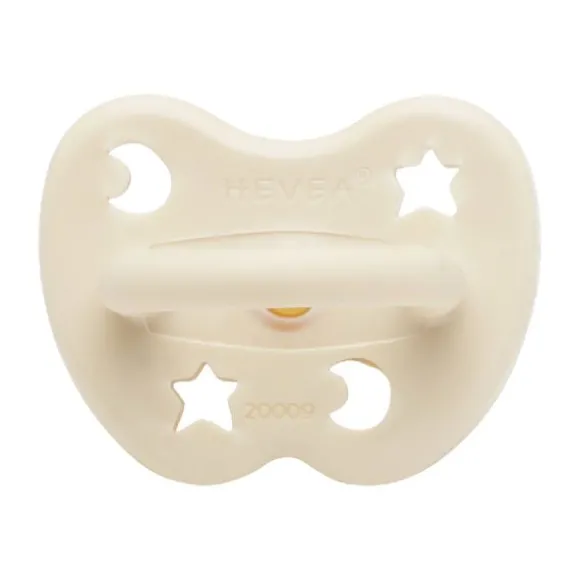 Hevea Fopspeen Orthodontisch Milky White 0-3 Mnd