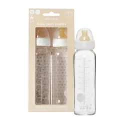 Hevea Glazen Fles 240 ml 2 Stuks