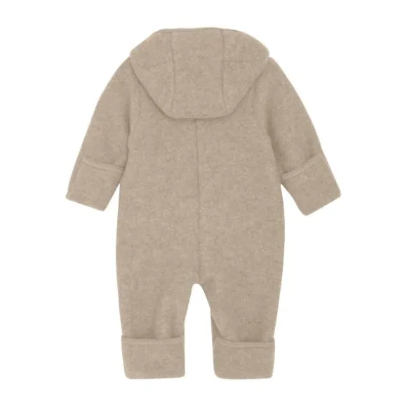 HUTTEliHUT - Boxpakje - Wool Fleece - Camel Melange - mt.62