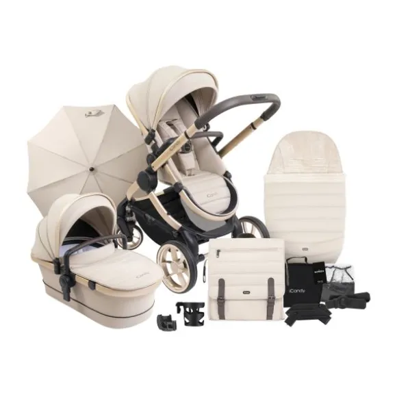 ICandy Peach 7 Kinderwagen 2-in-1 - Essentiel Bundel - Cookie