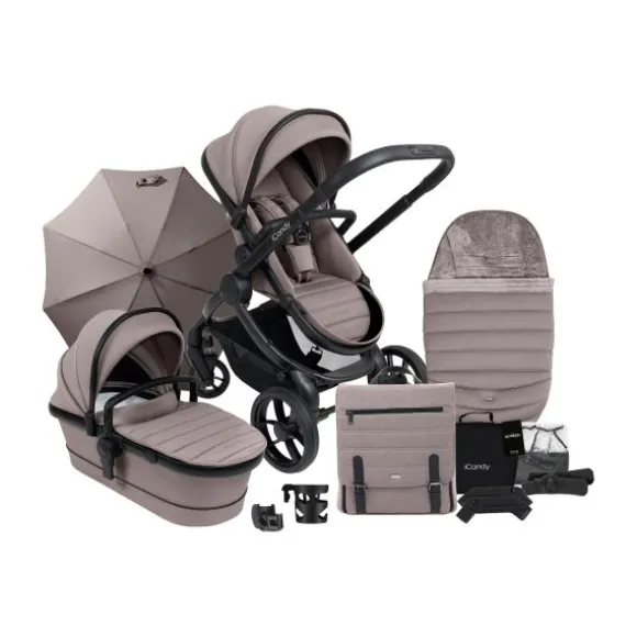 ICandy Peach 7 Kinderwagen 2-in-1 - Essentiel Bundel - Cookie