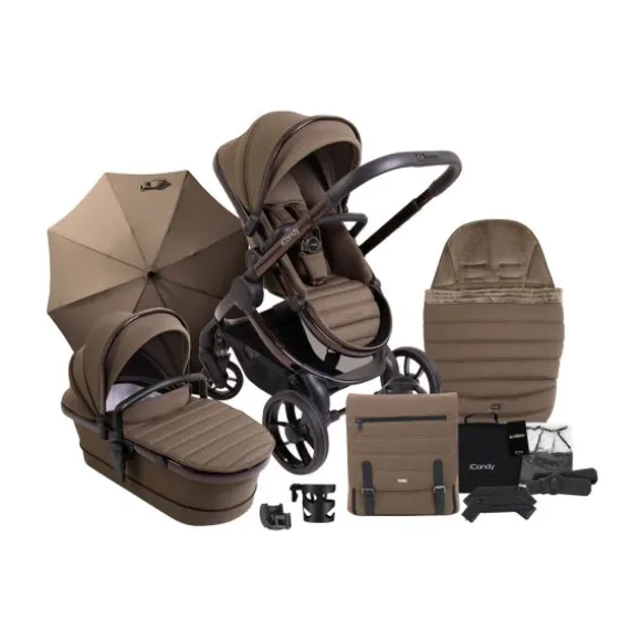 ICandy Peach 7 Kinderwagen 2-in-1 - Essentiel Bundel - Cookie