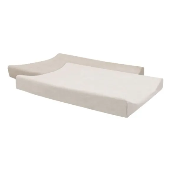 Jollein Aankleedkussenhoes Badstof 50x70cm – 2 Stuks