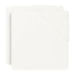 Jollein Aankleedkussenhoes (2pack) 50x70cm Badstof - Caramel/Biscuit