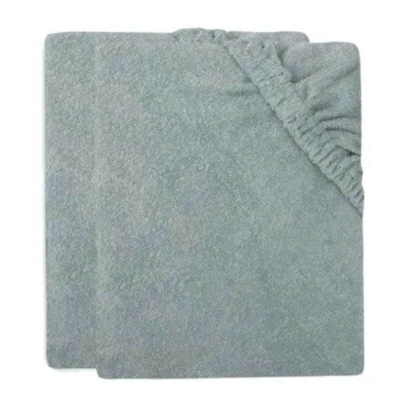 Jollein Aankleedkussenhoes (2pack) 50x70cm Badstof - Caramel/Biscuit