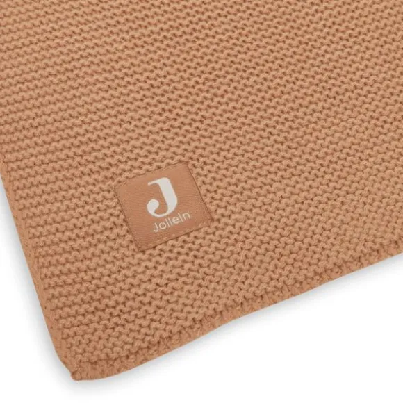 Jollein Basic Knit Ledikantdeken Forest Green 100 x 150 cm