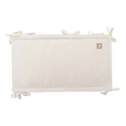 Jollein Boxbumper - Cloudy Rib - 180x30 cm - Oatmeal
