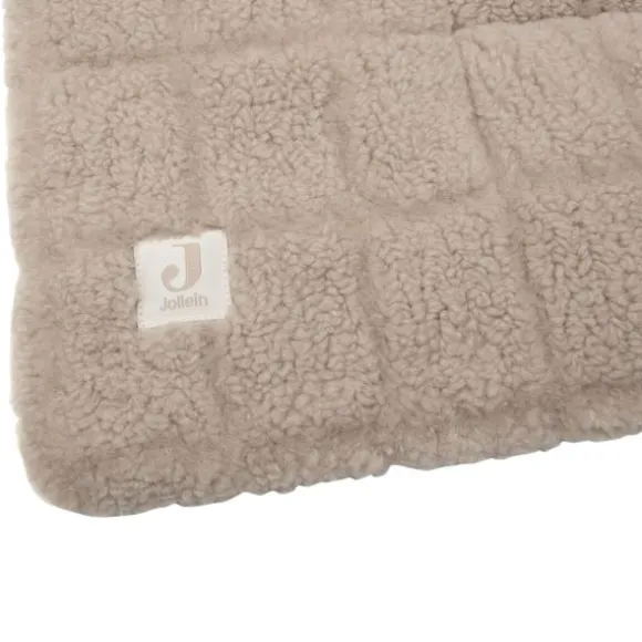 Jollein Boxkleed 75x95 cm - Box Teddy - Warm Sand