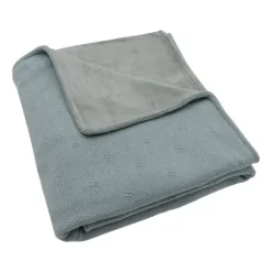 Jollein Cosy Knit - Ledikantdeken - 100 x 150 cm - Velvet - Ivory
