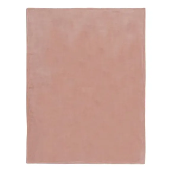 Jollein Cosy Knit Wiegdeken - 75x100cm - Wild Rose/Velvet