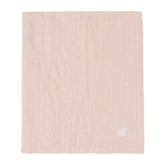Jollein Deken - 75 x 100 cm - Hydrofiel - Jacquard Biscuit GOTS