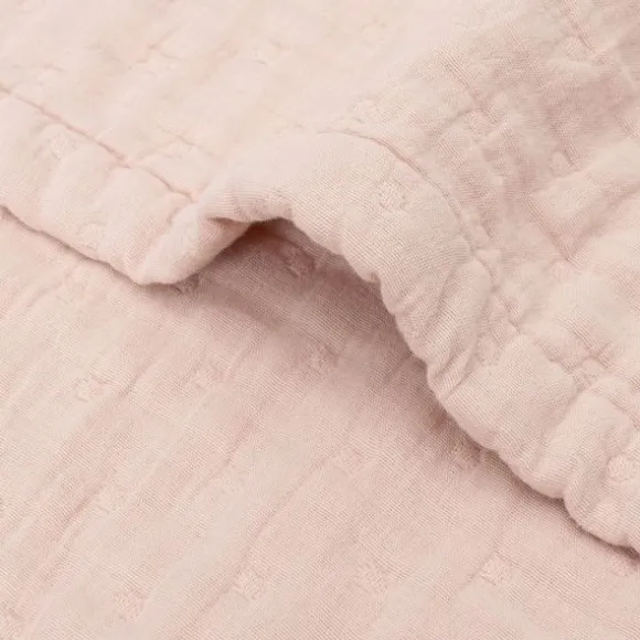 Jollein Deken - 75 x 100 cm - Hydrofiel - Jacquard Biscuit GOTS