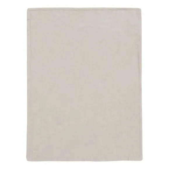 Jollein Deken Wieg - Box Knit/Velvet - 75 x 100 cm - Warm Sand