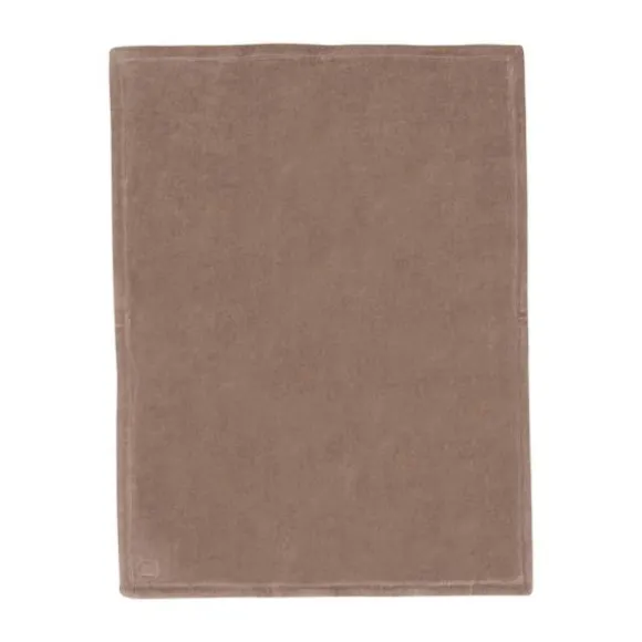 Jollein Deken Wieg - Box Knit/Velvet - 75 x 100 cm - Warm Sand