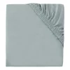 Jollein Hoeslaken Boxmatras - 75 x 95 cm - Jersey - Sea Green