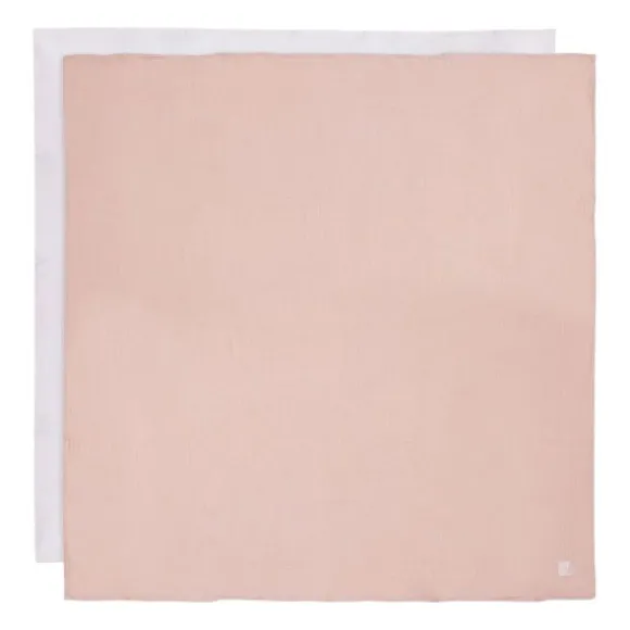 Jollein Hydrofiel Doek - 115 x 115 cm - Olive Green / Ivory - 2 Stuks