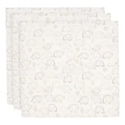 Jollein Hydrofiele Doek - Small - 70x70 cm - 3 Stuks