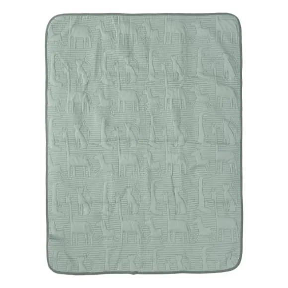 Jollein Jungle Jambo Wiegdeken - 75 x 100 cm - Biscuit / Oatmeal