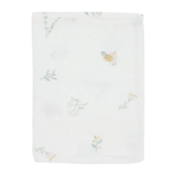 Jollein Lovely Birds Washandje - 3 Pack - 15 x 20 cm - Hydrofiel