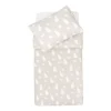 Jollein Miffy en snuffy Dekbedovertrek - Nougat - 100 x 140 cm