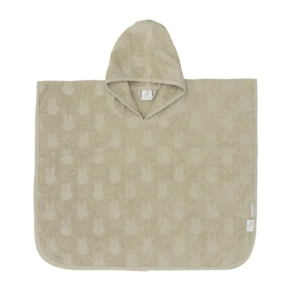 Jollein Miffy Jaquard Badponcho - Badstof - Olive Green