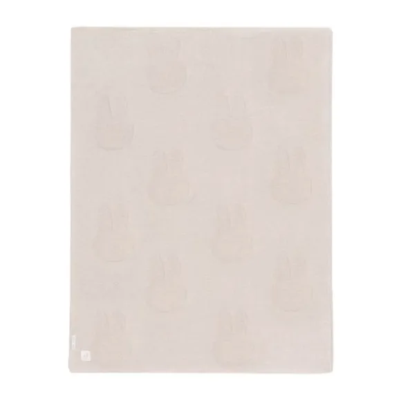 Jollein Miffy Ledikantdeken Fleece - 100 x 150 - Nougat