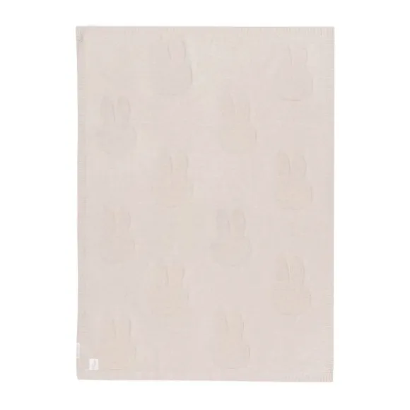 Jollein Miffy Wiegdeken - 75 x 100 - Nougat
