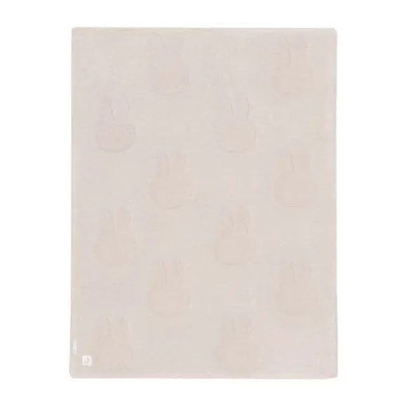 Jollein Miffy Wiegdeken Fleece - 75 x 100 - Nougat