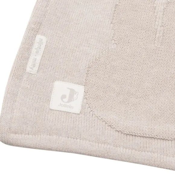 Jollein Miffy Wiegdeken Fleece - 75 x 100 - Nougat